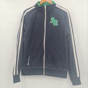 🎉 Vintage Style American Eagle Outfitters  Jacket Full Zip Varsity Style Medium